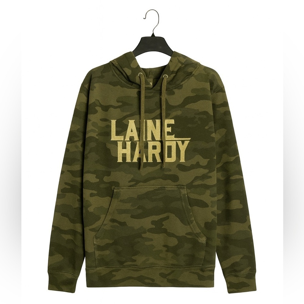 Lane Hardy Independent Trading Company Men's Size Large Camo Hoodie